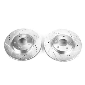 Picture of Power Stop 01-06 Hyundai Santa Fe Front Evolution Drilled & Slotted Rotors - Pair