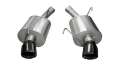 Picture of Corsa 2005-2010 Ford Mustang Shelby GT500 5-4L V8 Black Sport Axle-Back Exhaust