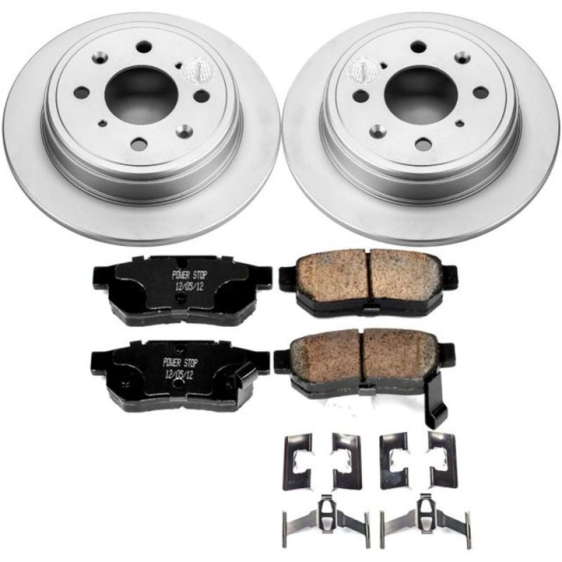 Picture of Power Stop 90-01 Acura Integra Rear Z17 Evolution Geomet Coated Brake Kit