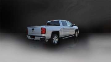 Picture of Corsa 14-19 GMC Sierra-Chevy Silv 1500 Reg- Cab-Std- Bed 5-3L V8 Polished  Single Side CBExhaust