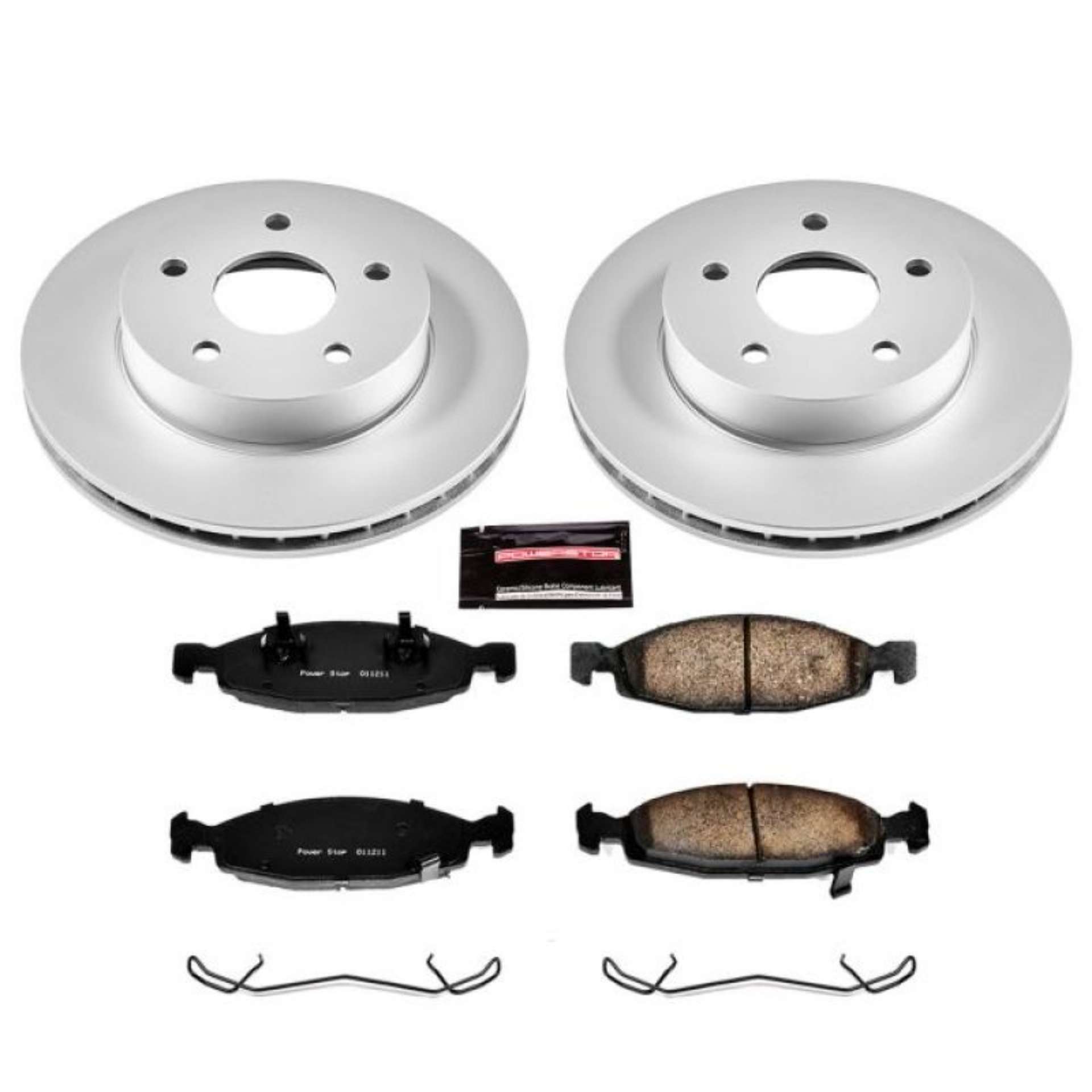 Picture of Power Stop 99-02 Jeep Grand Cherokee Front Z17 Evolution Geomet Coated Brake Kit