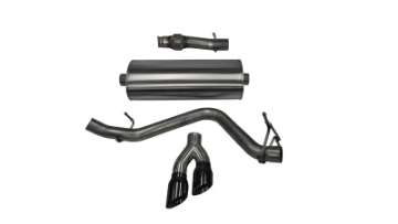 Picture of Corsa 14-19 GMC Sierra-Chevy Silv 1500 Reg- Cab-Std- Bed 5-3L V8 Black Sport Single Side CB Exhaust