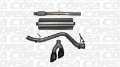 Picture of Corsa 14-19 GMC Sierra-Chevy Silv 1500 Crew Cab-Std- Bed 5-3L V8 Black Sport Single Side CB Exhaust