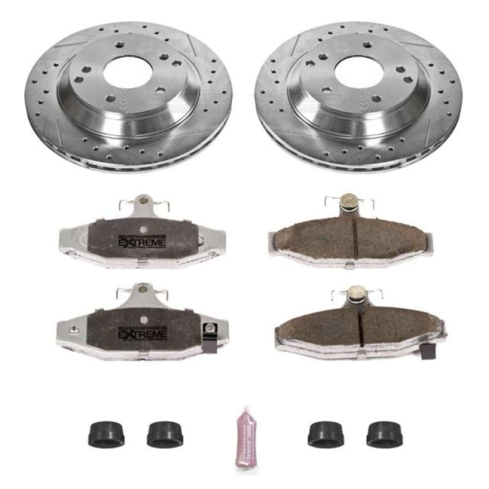 Picture of Power Stop 88-96 Chevrolet Corvette Rear Z26 Street Warrior Brake Kit