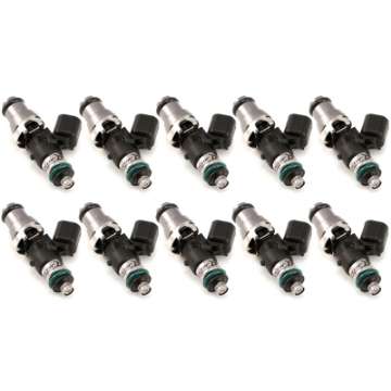 Picture of Injector Dynamics 1340cc Injectors - 48mm Length - 14mm Grey Top - 14mm Lower O-Ring Set of 10