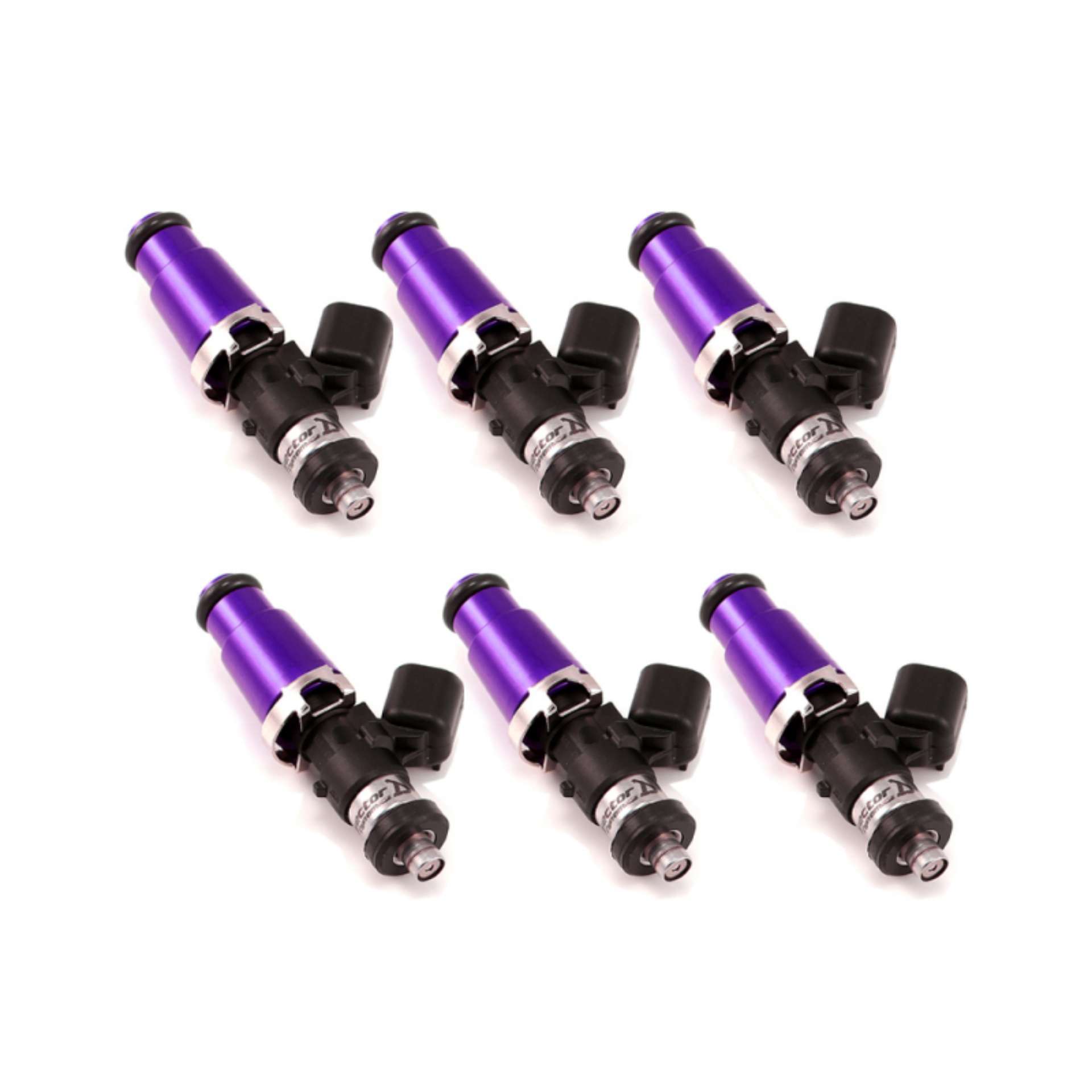 Picture of Injector Dynamics 1340cc Injectors - 60mm Length - 14mm Purple Top - Denso Lower Cushion Set of 6