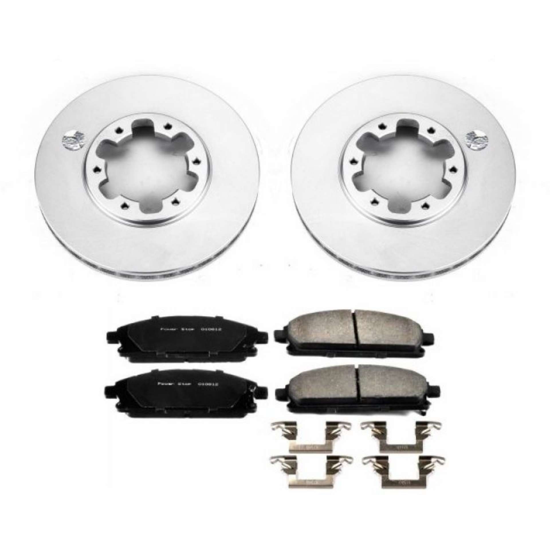 Picture of Power Stop 96-98 Nissan Pathfinder Front Z17 Evolution Geomet Coated Brake Kit