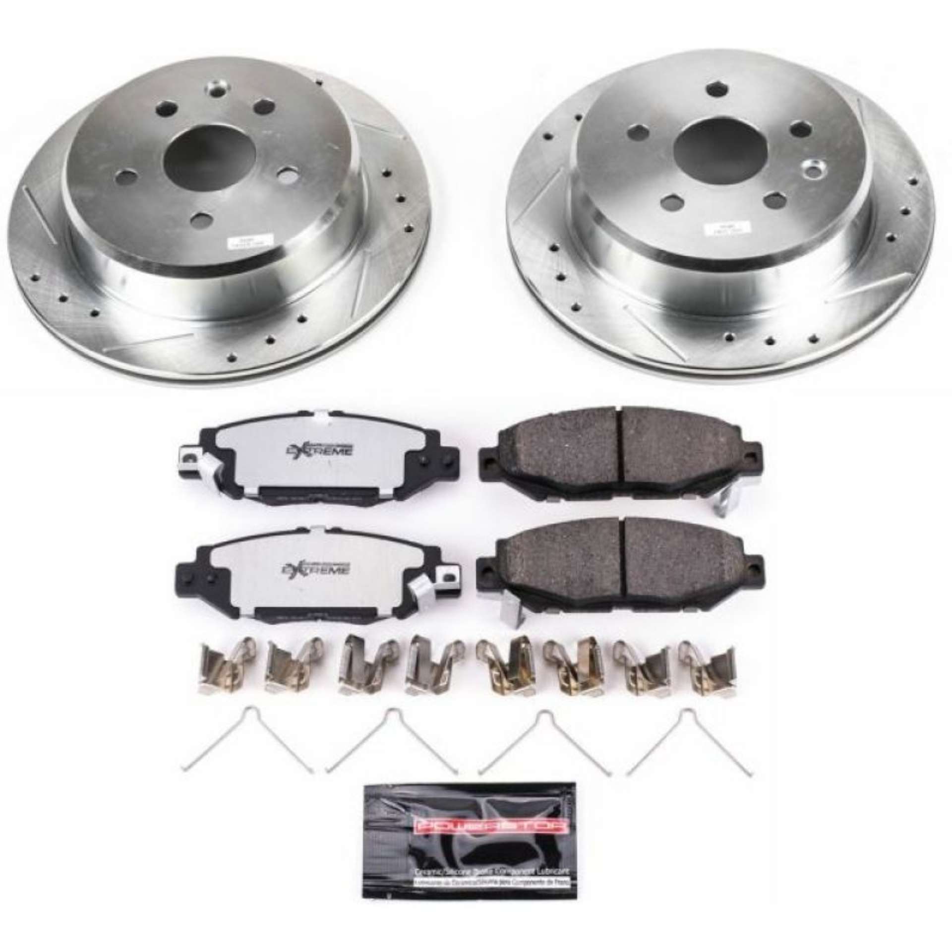 Picture of Power Stop 92-98 Lexus SC300 Rear Z26 Street Warrior Brake Kit