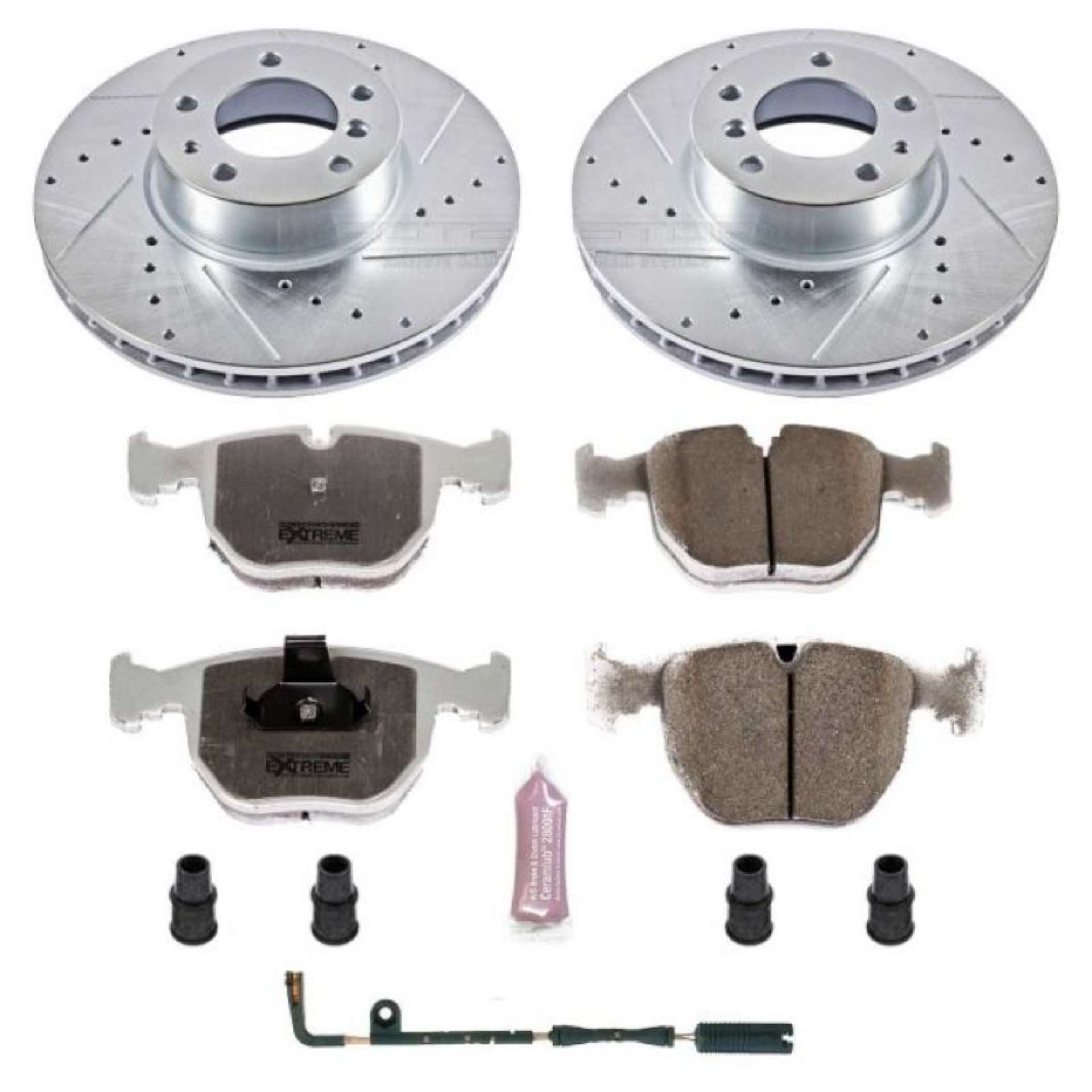 Picture of Power Stop 97-00 BMW 540i Front Z26 Street Warrior Brake Kit