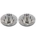 Picture of Power Stop 95-99 Chevrolet C1500 Front Evolution Drilled & Slotted Rotors - Pair