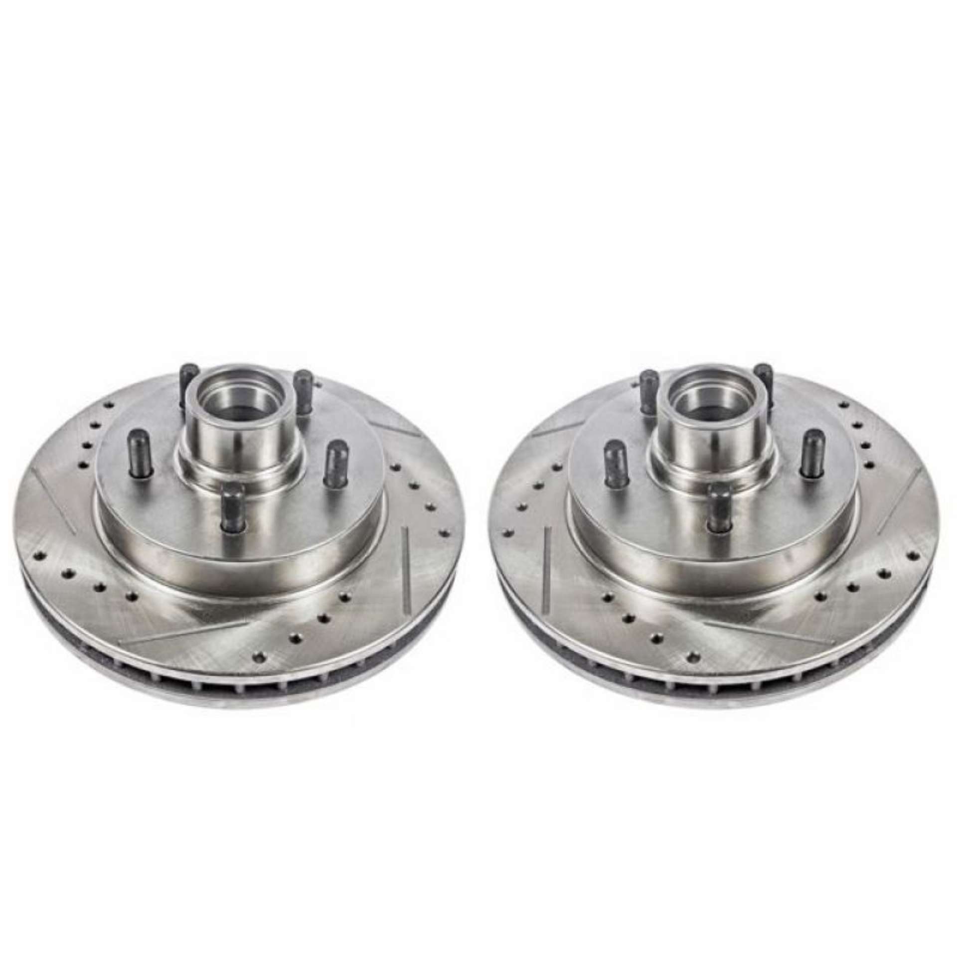 Picture of Power Stop 95-99 Chevrolet C1500 Front Evolution Drilled & Slotted Rotors - Pair