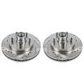 Picture of Power Stop 95-99 Chevrolet C1500 Front Evolution Drilled & Slotted Rotors - Pair