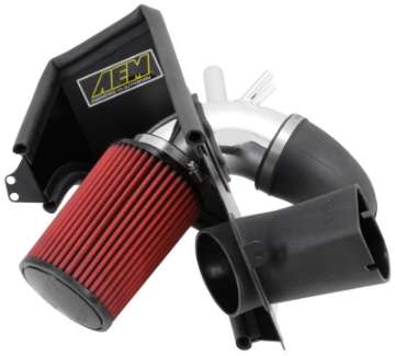 Picture of AEM 2013 Hyundai Genesis Coupe 2-0L L4 Polished Cold Air Intake