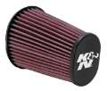 Picture of K&N Univrsl Rubber Oval Tprd Filter 2-438in F ID-3-75in B-OW-4-5in B-OL-2-5in T-OW-3-5in T-OL-6in H