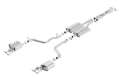 Picture of Borla 11-14 Dodge Challenger 3-6L AT-MT RWD 2Dr Single Split Rear Exit Rectangle Tip Catback Exhaust