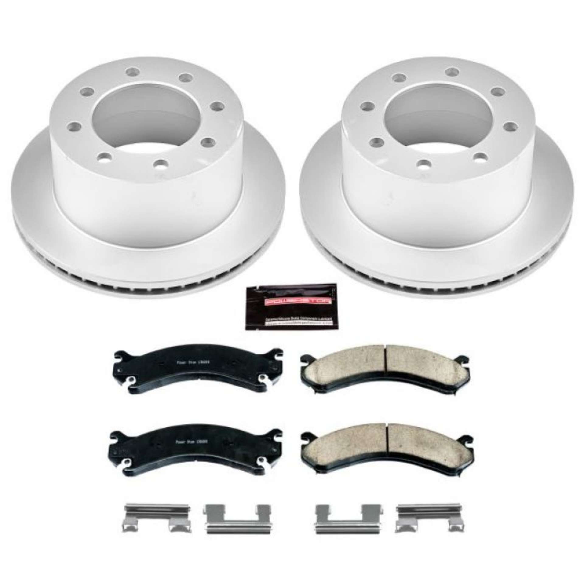 Picture of Power Stop 01-06 Chevrolet Silverado 3500 Rear Z17 Evolution Geomet Coated Brake Kit