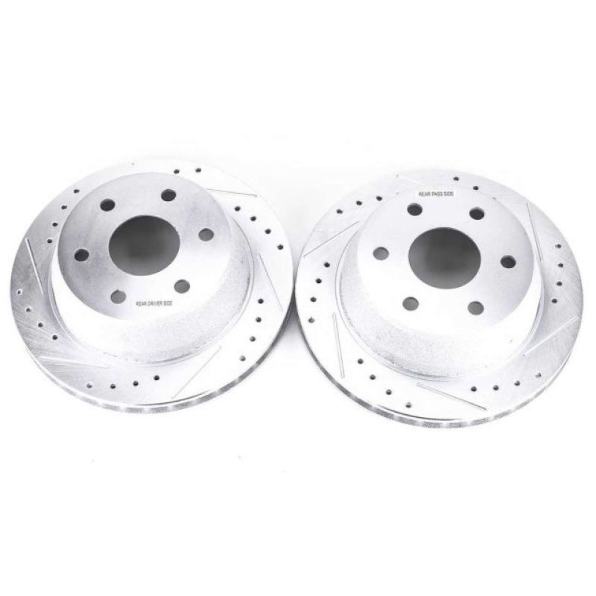 Picture of Power Stop 02-06 Cadillac Escalade Rear Evolution Drilled & Slotted Rotors - Pair