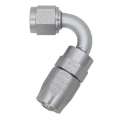 Picture of DeatschWerks 6AN Female Swivel 120-Degree Hose End CPE - Anodized DW Titanium