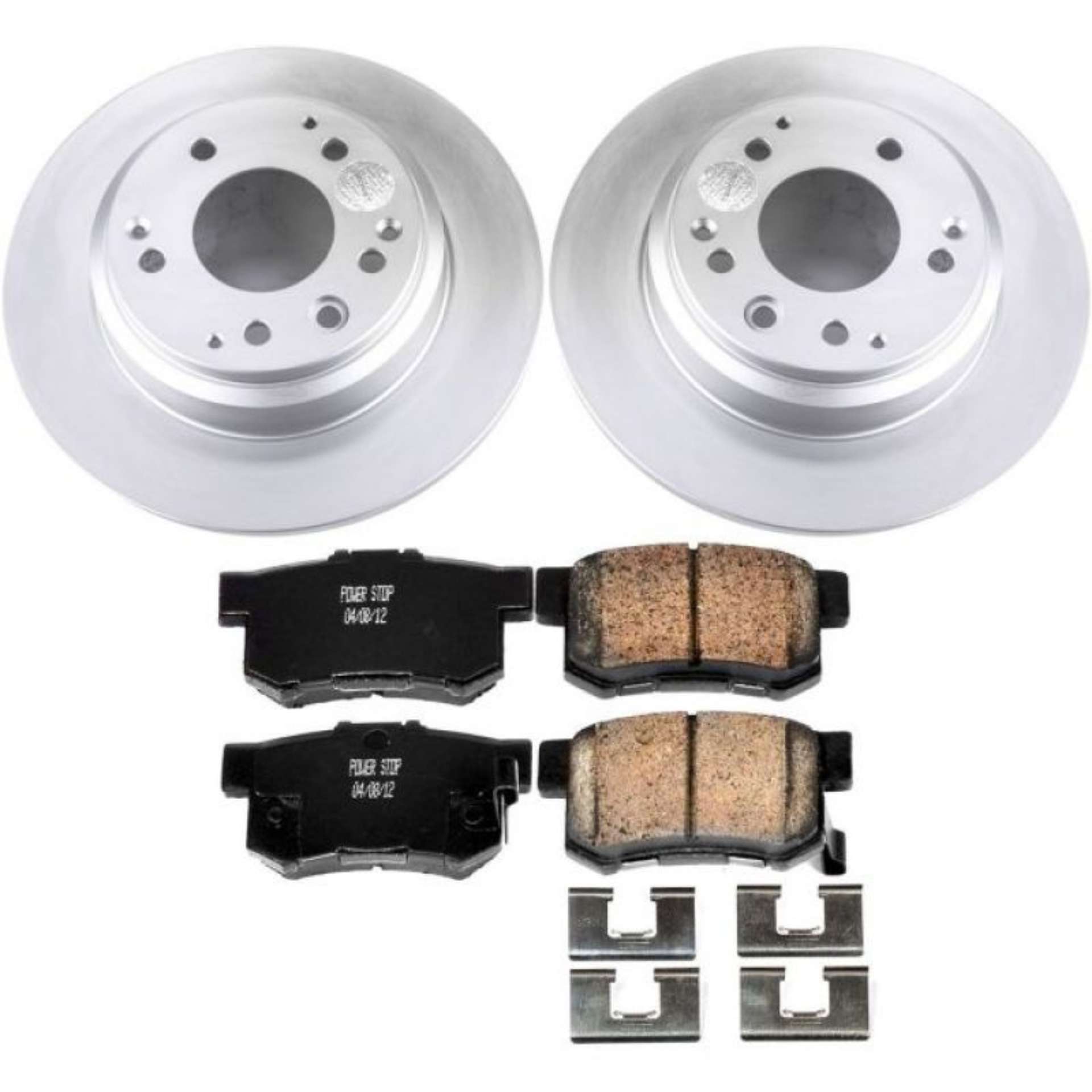 Picture of Power Stop 91-95 Acura Legend Rear Z17 Evolution Geomet Coated Brake Kit