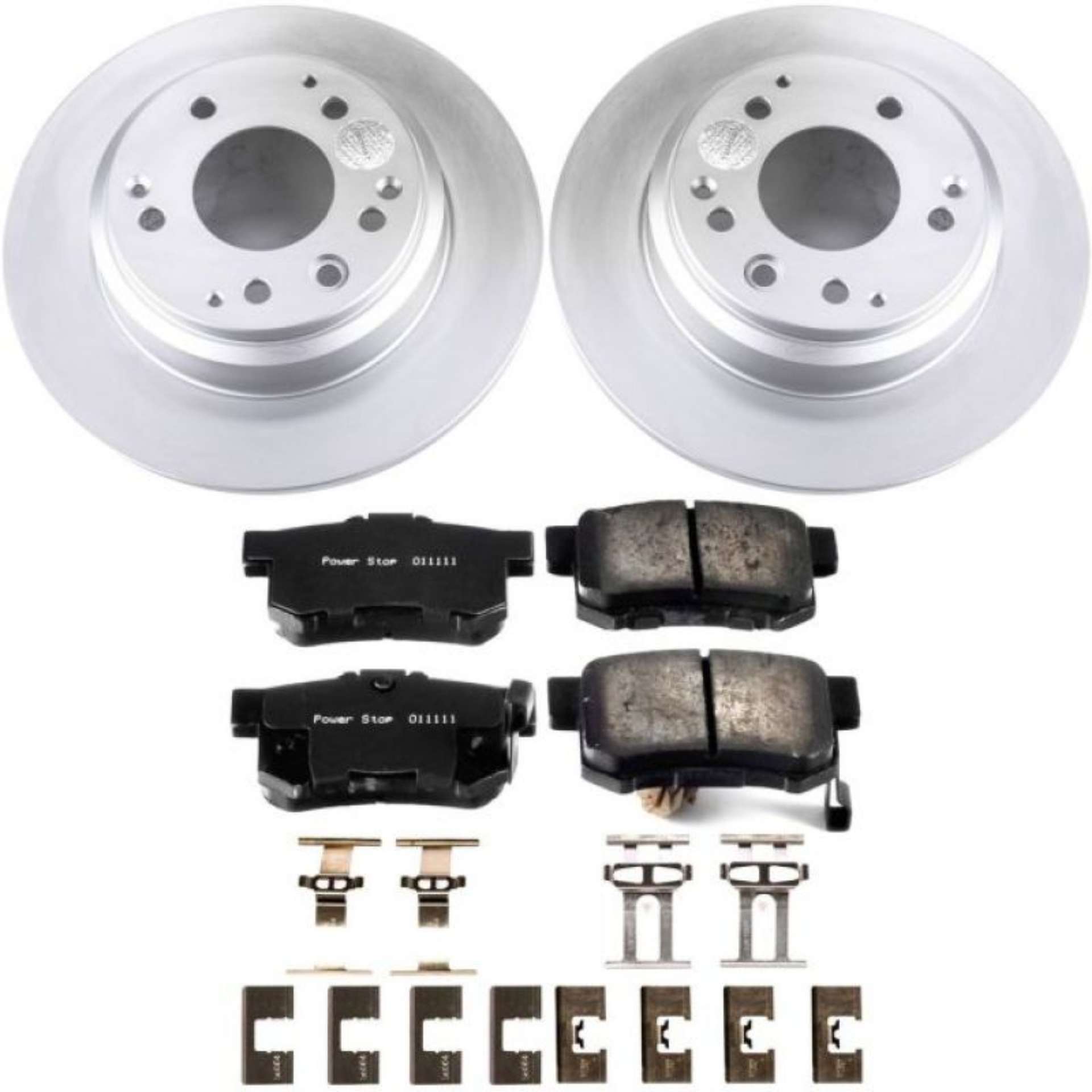 Picture of Power Stop 96-98 Acura RL Rear Z17 Evolution Geomet Coated Brake Kit