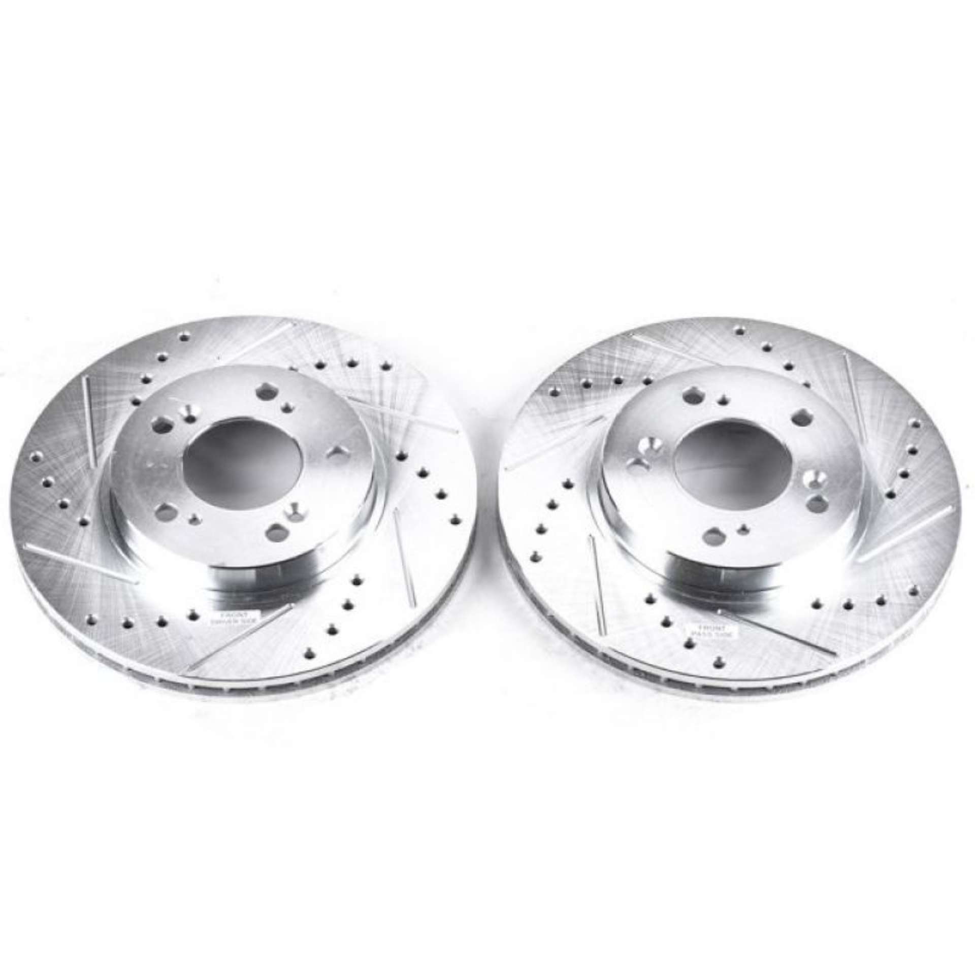 Picture of Power Stop 97-98 Acura Integra Front Evolution Drilled & Slotted Rotors - Pair