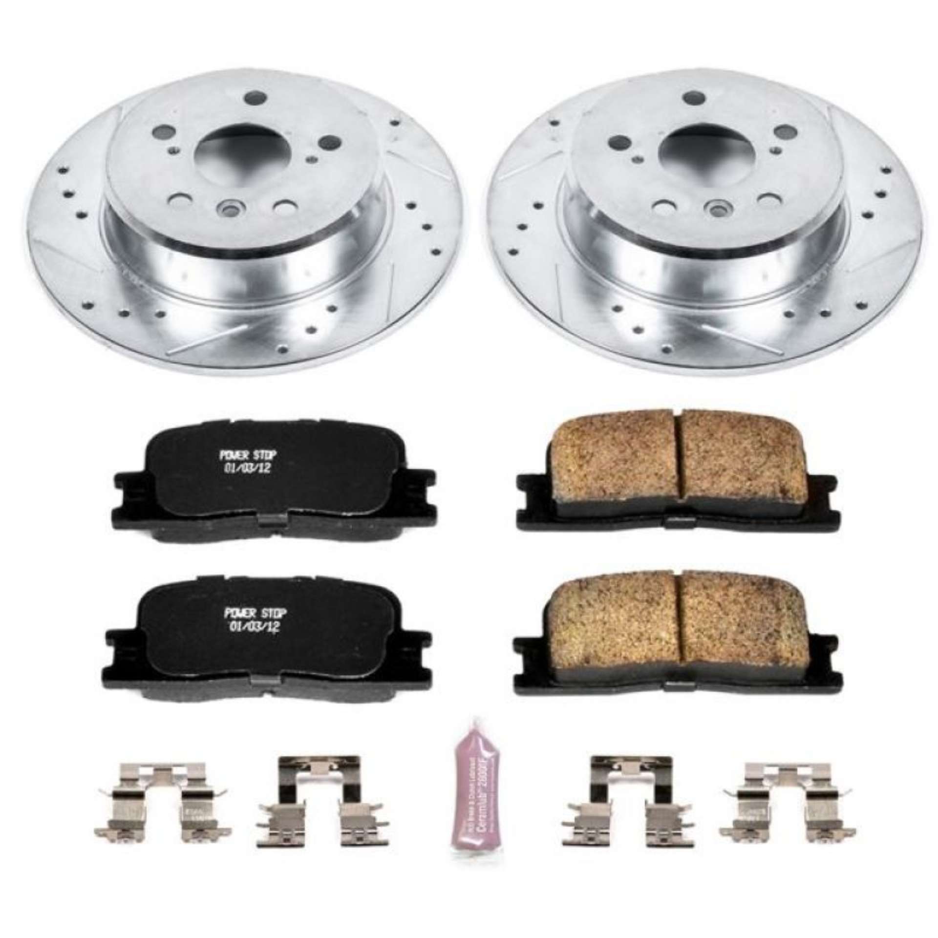 Picture of Power Stop 01-03 Toyota Highlander Rear Z23 Evolution Sport Brake Kit