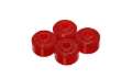 Picture of Energy Suspension Universal Red Shock Bushing Set 5-8in Nipple 3-8in ID 1-1-2in OD 4-set