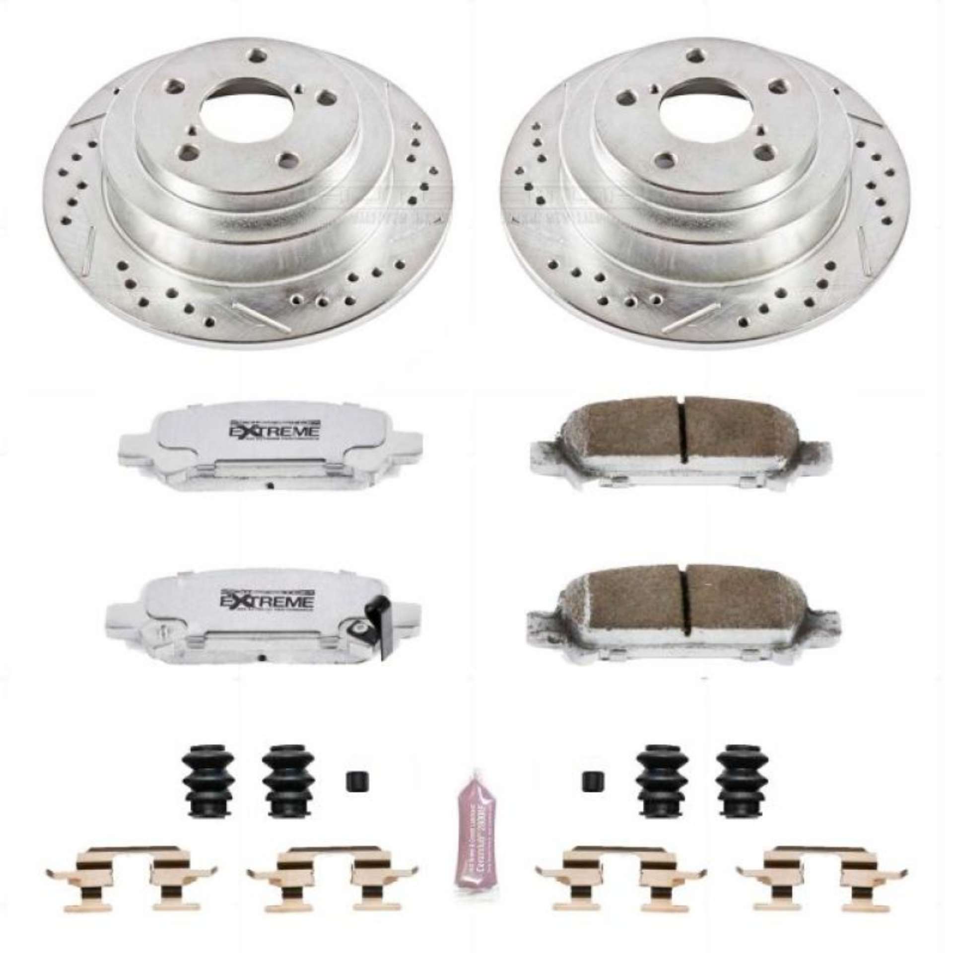 Picture of Power Stop 98-03 Subaru Forester Rear Z26 Street Warrior Brake Kit