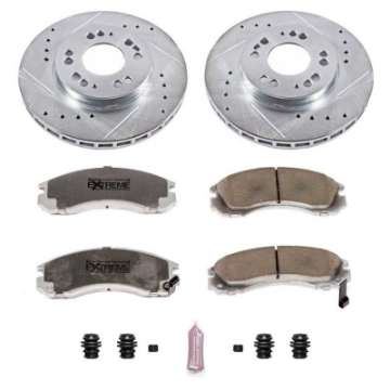 Picture of Power Stop 91-96 Dodge Stealth Front Z26 Street Warrior Brake Kit