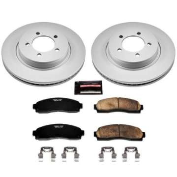 Picture of Power Stop 02-05 Ford Explorer Front Z17 Evolution Geomet Coated Brake Kit