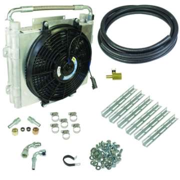 Picture of BD Diesel Xtrude Double Stacked Transmission Cooler Kit - Universial 1-2in Tubing