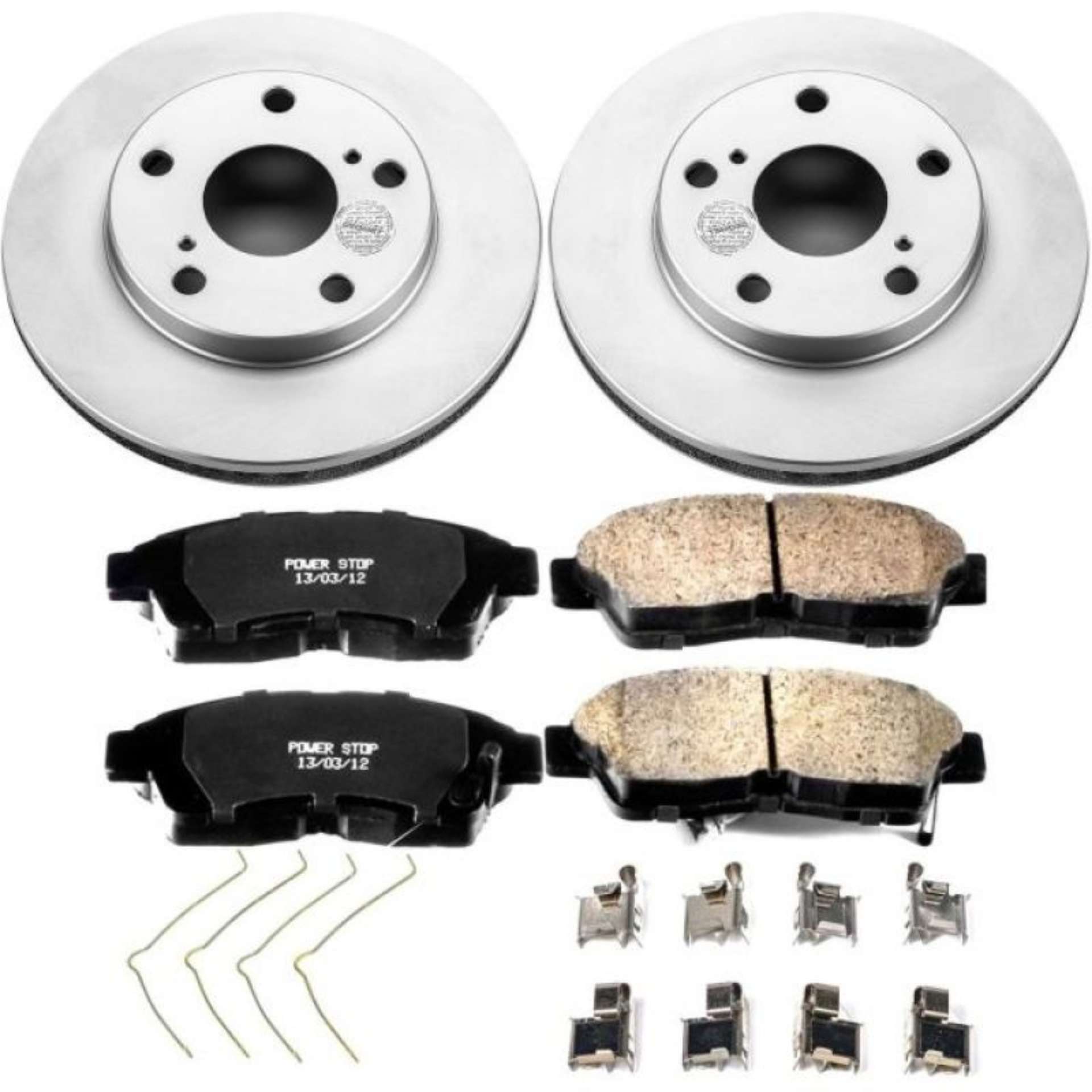 Picture of Power Stop 92-01 Toyota Camry Front Z17 Evolution Geomet Coated Brake Kit