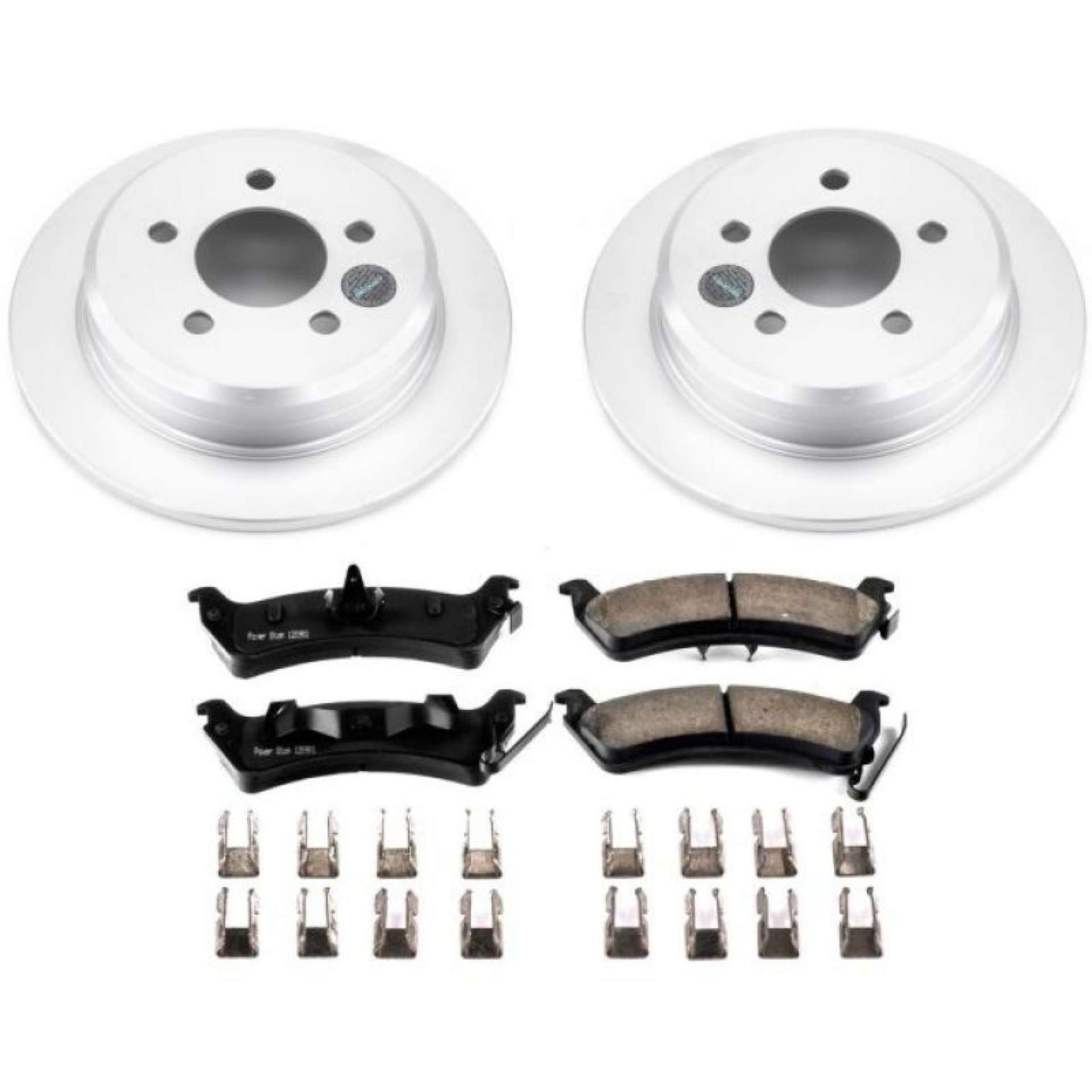 Picture of Power Stop 93-98 Jeep Grand Cherokee Rear Z17 Evolution Geomet Coated Brake Kit