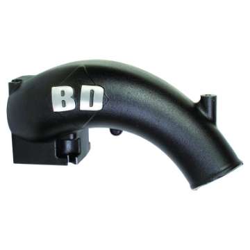 Picture of BD Diesel X-Flow Power Intake Elbow Black - Dodge 1998-2002 5-9L 24-valve