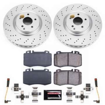 Picture of Power Stop 02-04 Mercedes-Benz C32 AMG Front Z23 Evolution Sport Coated Brake Kit