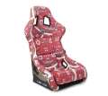 Picture of NRG FRP Bucket Seat PRISMA Oriental Longivity Plate Edition W- Gold Pearlized Back - Large