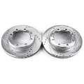 Picture of Power Stop 94-99 Chevrolet K1500 Suburban Front Evolution Drilled & Slotted Rotors - Pair