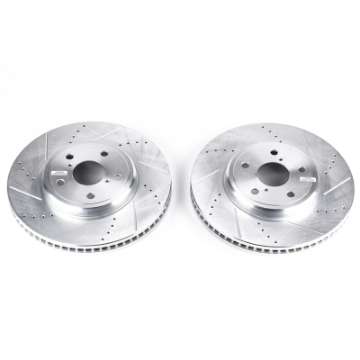 Picture of Power Stop 01-06 Lexus LS430 Front Evolution Drilled & Slotted Rotors - Pair