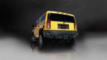 Picture of Corsa 2003-2006 Hummer H2 6-0L V8 Black Sport 3in Single Rear Twin 4in Tips Cat-Back Exhaust