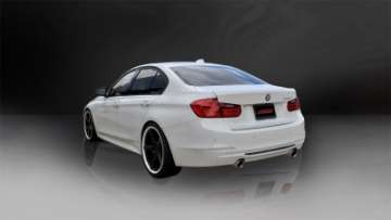 Picture of Corsa 12-14 BMW 335i Sedan AWD F30 3in Polished Touring Dual Rear Single 3-5in Tip Cat-Back