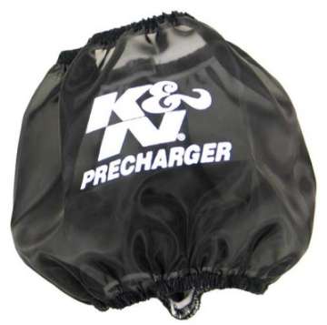 Picture of K&N Precharger Round Straight Air Filter Wrap for 01-14 Honda TRX500 - Black