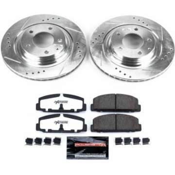 Picture of Power Stop 93-95 Mazda RX-7 Rear Z26 Street Warrior Brake Kit