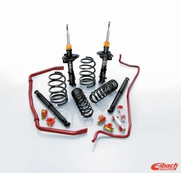 Picture of Eibach Pro-System-Plus Kit for 79-93 Ford Mustang-Cobra-Coupe FOX - 79-93 Mustang Coupe FOX V8 Exc