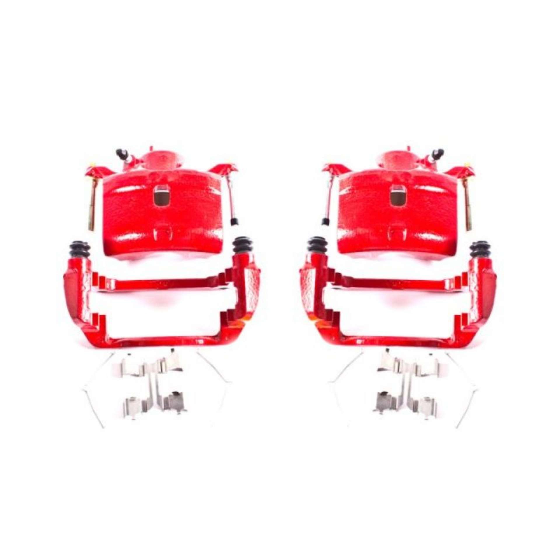 Picture of Power Stop 02-04 Honda CR-V Front Red Calipers w-Brackets - Pair