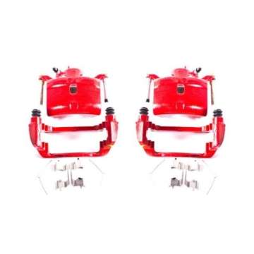 Picture of Power Stop 02-04 Honda CR-V Front Red Calipers w-Brackets - Pair