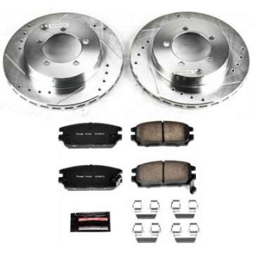 Picture of Power Stop 91-93 Dodge Stealth Rear Z23 Evolution Sport Brake Kit