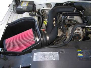 Picture of Airaid 04-05 GM 2500-3500 Pickup - 6-6L DSL MXP Intake System w- Tube Oiled - Red Media