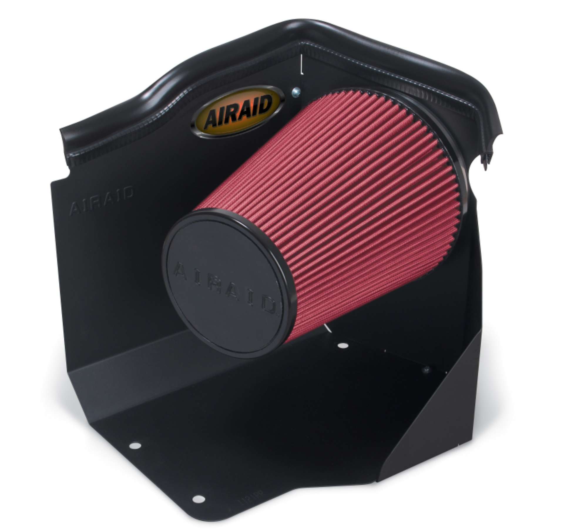 Picture of Airaid 99-06 Chevy Silverado 4-8-5-3-6-0L w-Low Hood CAD Intake System w-o Tube Dry - Red Media