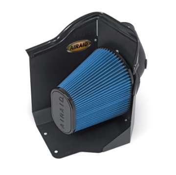 Picture of Airaid 07-10 Chevrolet-GMC Duamax LMM 6-6L DSL MXP Intake System w- Tube Dry - Blue Media