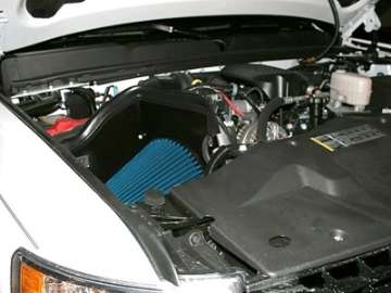 Picture of Airaid 07-10 Chevrolet-GMC Duamax LMM 6-6L DSL MXP Intake System w- Tube Dry - Blue Media